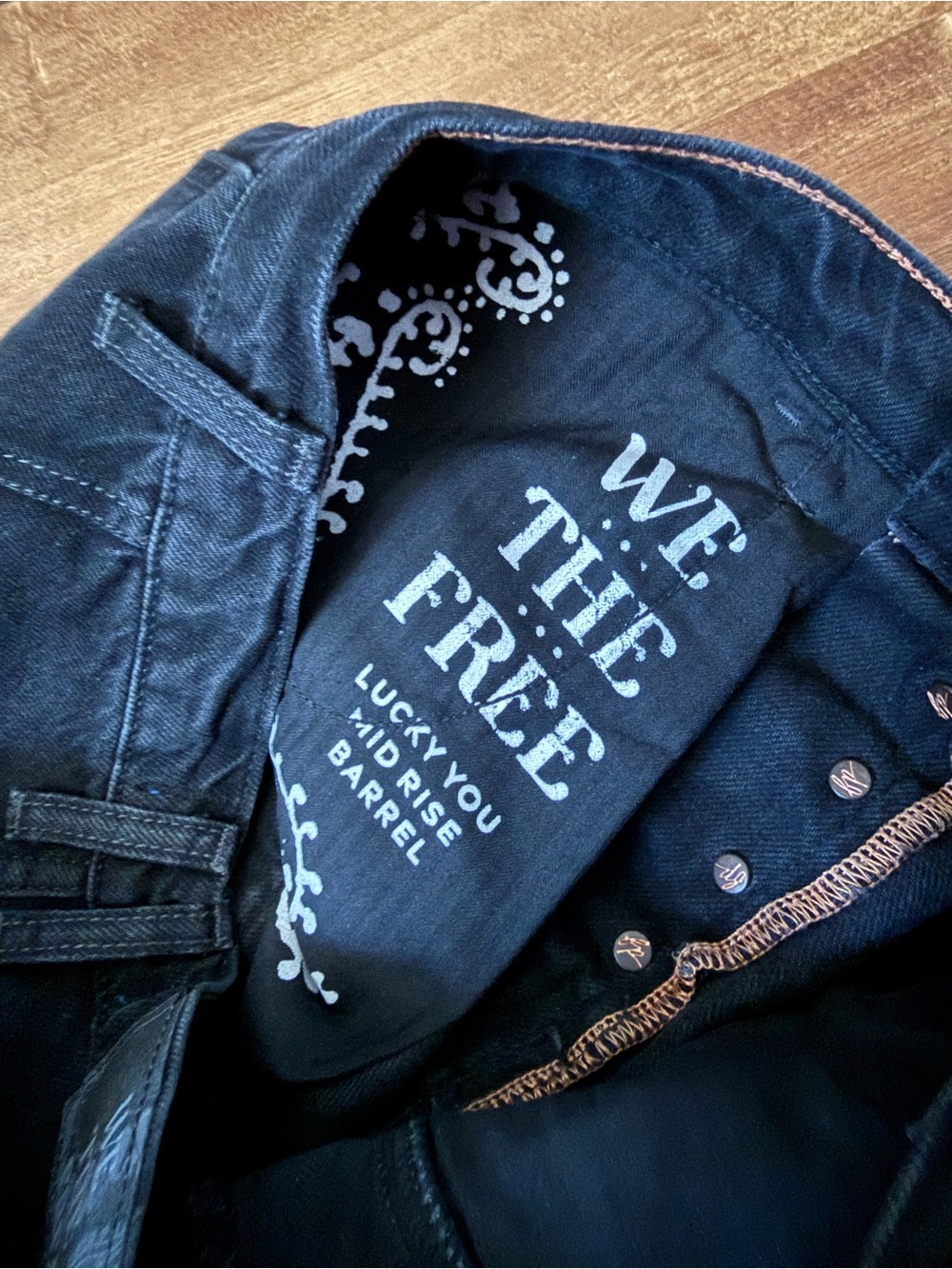 Free People Good Luck Mid Rise Barrel - Picture 5 of 8